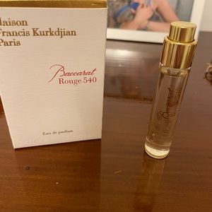 COPY - Baccarat rouge 540 eau de parfum travel spray